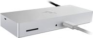 🔌 razer thunderbolt 4 dock for mac - thunderbolt 4 certified - 10-in-1 port hub - dual 4k/single 8k video - windows, mac & thunderbolt 3 support - mercury white логотип