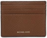 michael kors harrison credit wallet men's accessories logo