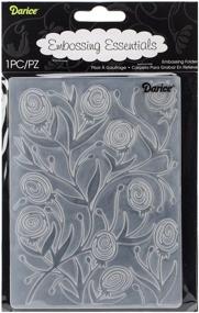 img 4 attached to Darice Embossing Folder 5 75 Inch Ranunculus