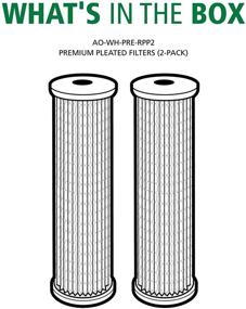 img 3 attached to 🚰 AO Smith AO WH PRE RPP2 2 Sediment Filter Replacement