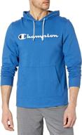 champion men's middleweight hoodie scarlet - large shirts for stylish comfort logo