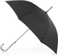 totes water resistant stick umbrella: sleek black design for optimal rain protection логотип