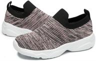 👟 ally belly girls' athletic shoes for walking comfort and style logo