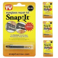 🔧 snap it eyeglass repair kits - set of 3 for home, work & travel! logo