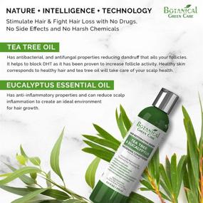 img 2 attached to 🌿 Revive Your Hair with Hair Loss Therapy Premium Deep Moisturizing Conditioner - Tea Tree & Eucalyptus. Doctor Developed for Intensive Hair Growth and Reconstruction.