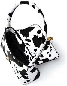 img 1 attached to FONETTOS Handbag Shoulder Classic Pattern Women's Handbags & Wallets