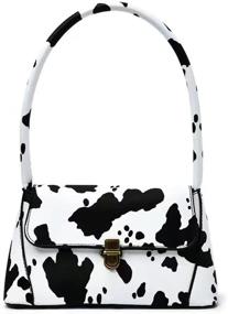 img 3 attached to FONETTOS Handbag Shoulder Classic Pattern Women's Handbags & Wallets
