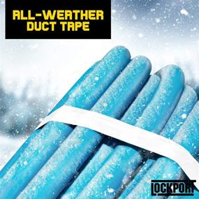 img 1 attached to 🔧 Premium Heavy Duty White Duct Tape - 6 Roll Multi Pack - Strong, Flexible, All-Weather & Residue-Free - 20 Yards x 2 Inch Rolls - Tear by Hand - Ideal for Repairs, DIY Projects, Industrial & Professional Use