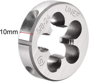 img 2 attached to Uxcell Inches 24 Machine Thread Threading Cutting Tools for Threading Dies