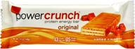 🍫 original salted caramel power crunch bar - 1.4 oz - case of 12 - improved seo logo