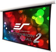 elite screens cinetension 2 wraithveil dual 180-inch diag logo