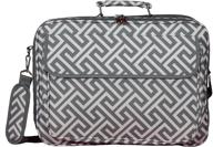 world traveler 17 inch computer case greek logo