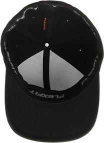 img 1 attached to RVCA Curved Fitted Flexfit Heather Outdoor Recreation