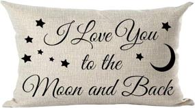 img 3 attached to Ramirar Inspirational Decorative Cushion Rectangular