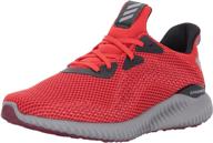 adidas performance alphabounce running silver men's shoes: superior athletic performance logo