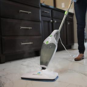 img 3 attached to 🧼 Steamfast SF-295 Lightweight 3-in-1 Mop, Handheld Steam Cleaner & Fabric Steamer - White