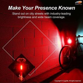 img 2 attached to 🚲 Cygolite Hotrod – 90 Lumen Bike Tail Light with 6 Night & Daytime Modes – Wide Glowing LEDs – Compact & Sleek Design – IP64 Water Resistant – Sturdy Flexible Mount – USB Rechargeable – Ideal for Busy Roads