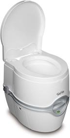 img 2 attached to Thetford Corp Porta Potti 92306 White: Portable Toilet Solution for Outdoor Comfort