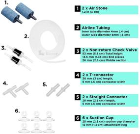 img 3 attached to Трубка Райнокс для воздушной линии диаметром для аквариумов