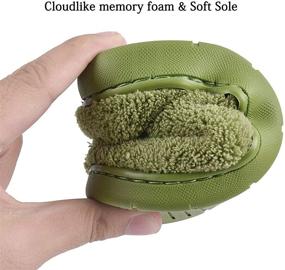 img 2 attached to 🐊 Anti-Slip Crocodile Boys' Slippers by SITAILE for Toddlers