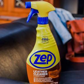 img 1 attached to 🛡️ Zep Leather Cleaner and Conditioner: Refresh and Protect Your Leather Goods with ZUCLC24 – 24 Ounce