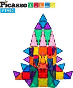 img 1 attached to 🧲 Magnetic PicassoTiles: Ignite Educational Development through Construction