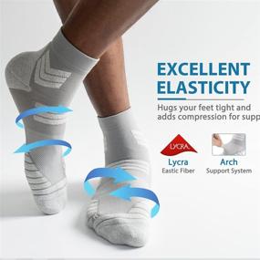 img 3 attached to Avoalre Мягкая спортивная дышащая длина четверти