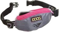 🐕 active dog owners' doog mini walking belt with 20 waste bags, phone, key, and money compartments logo