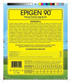 img 1 attached to 🐱 Wysong Epigen 90 Dry Diet for Canine and Feline - Premium Pet Food
