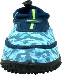 img 3 attached to 👟 Fresko Turquoise Water Shoes for Toddler Boys - Perfect for Outdoor Activities