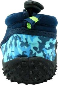img 1 attached to 👟 Fresko Turquoise Water Shoes for Toddler Boys - Perfect for Outdoor Activities