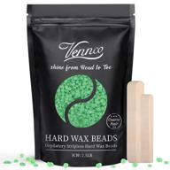 vennco 2.5lb hard wax beads: the ultimate solution for coarse hair removal at home - ideal for underarms, legs, facial, eyebrows, bikini, and brazilian waxing - large refill wax for wax warmer kits logo