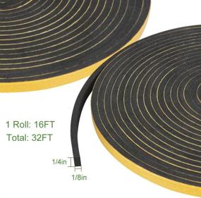 img 3 attached to 🪟 Seal Out the Elements: Weather Stripping Window Insulation Adhesive