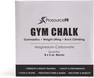 🧗 prosourcefit gym chalk 1lb (8 blocks) - professional grade magnesium carbonate for cross fitness, weightlifting, gymnastics, and rock climbing logo