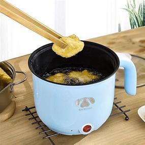 img 1 attached to 🍲 Wxvimi Electric Noodle Pot 1.8L – Rapid Cooker for Noodles, Dumplings, Soup, Porridge & More!