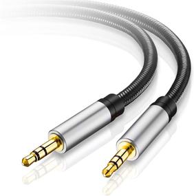 img 3 attached to 🎧 20Ft Male to Male Audio Cable for Headphones, Car, Home Stereos, iPhone/iPad iPod/Echo Dot, Galaxy S8 / Galaxy Note 8 / Smartphones & More