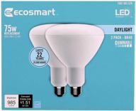 💡 efficient ecosmart equivalent dimmable led daylight: brighten your space with energy-saving illumination logo