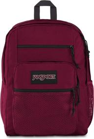 img 3 attached to JanSport Big Campus Backpack - Lightweight 15-Inch Laptop Bag (Russet Red)