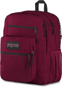 img 2 attached to JanSport Big Campus Backpack - Lightweight 15-Inch Laptop Bag (Russet Red)