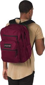 img 1 attached to JanSport Big Campus Backpack - Lightweight 15-Inch Laptop Bag (Russet Red)