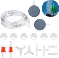 🐠 transparent airline tubing standard aquarium air pump accessories kit by dekago logo