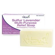 sulfur lavender soap naturasil 4 oz logo