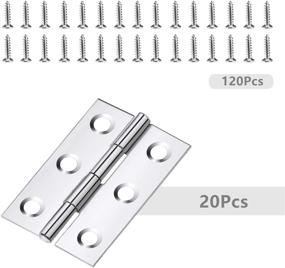 img 2 attached to 🏢 Enhance Your Space with Liberty 20Pcs Stainless Folding Window Assignments