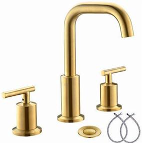 img 4 attached to 🚿 Widely Sought After Phiestina Bathroom Faucet - WF02 1 BG