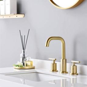 img 3 attached to 🚿 Widely Sought After Phiestina Bathroom Faucet - WF02 1 BG