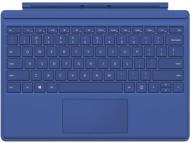 microsoft type cover for surface pro - blue (renewed) logo