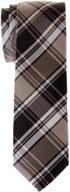 refined tartan microfiber skinny men's accessories: 👔 retreez styles for ties, cummerbunds & pocket squares логотип