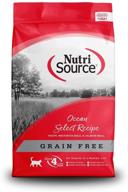 🌊 premium nutri source grain free ocean select entrée: 15lb bag for optimal nutrition логотип