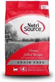 img 4 attached to 🌊 Premium Nutri Source Grain Free Ocean Select Entrée: 15lb Bag for Optimal Nutrition