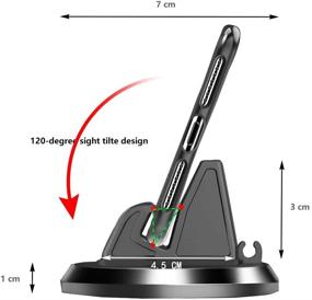 img 1 attached to Dashboard Horizontal 360°Rotate Compatible Smartphones